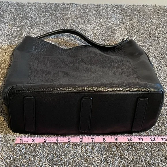 BRIGHTON Camelot Leather Black Shoulder Bag - Picture 8 of 15